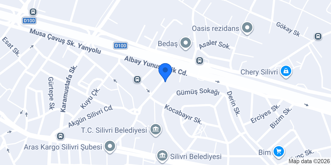 Silivri Ozalit konumu