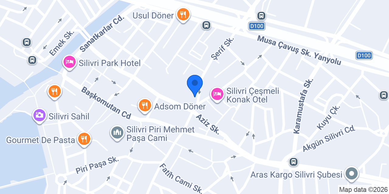Marmara Psikoteknik - Silivri konumu