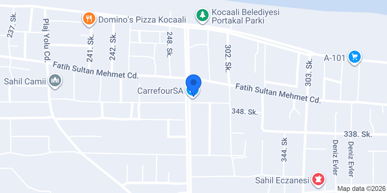 Oses Çiğ Köfte konumu