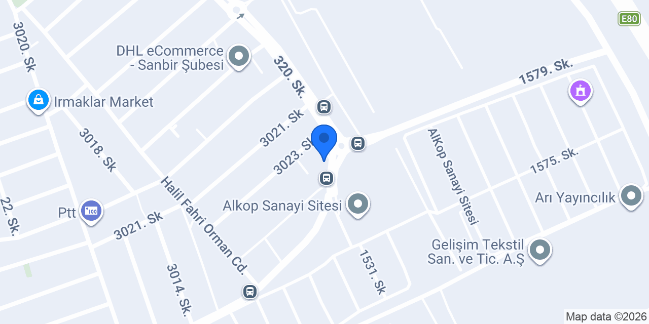Alfer Çelik Yapı ve İnşaat Sistemleri SAN. TİC. LTD. ŞTİ. konumu