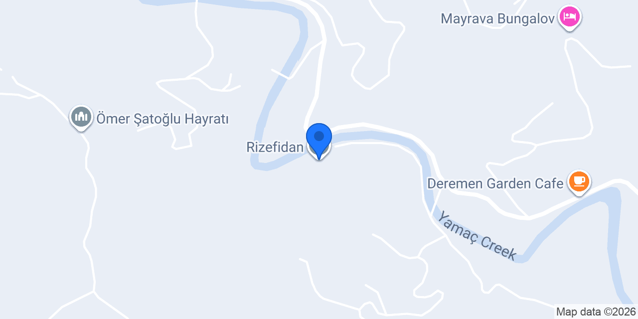 Rizefidan konumu