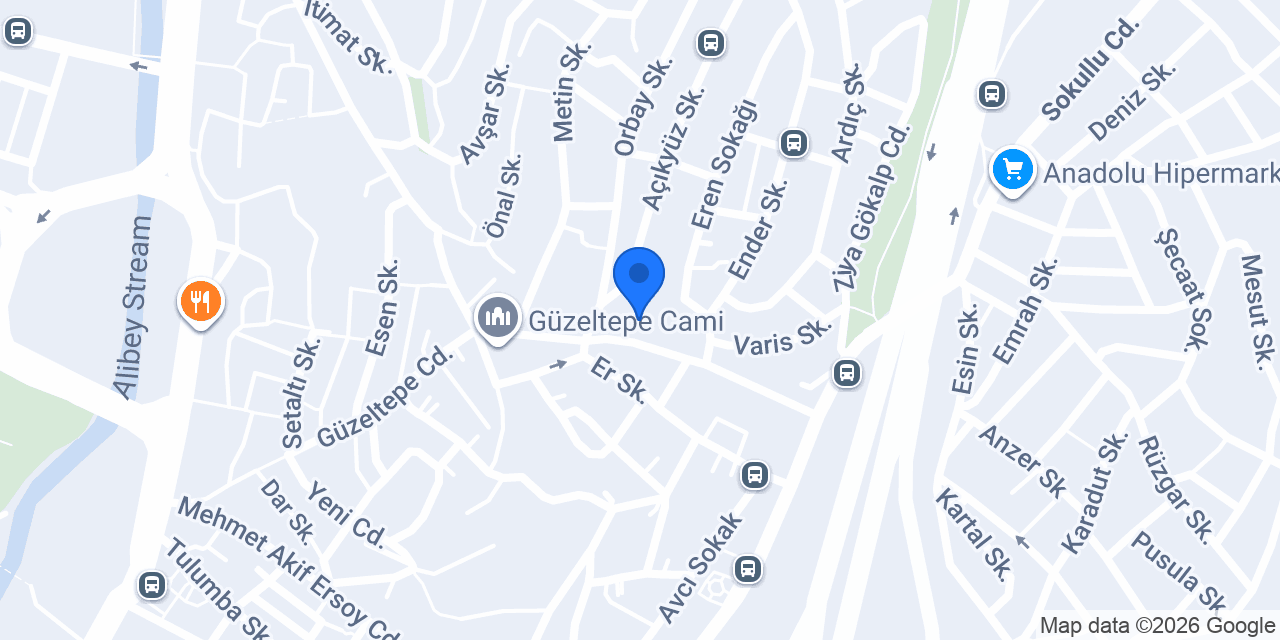 Güzeltepe Ortaokulu konumu