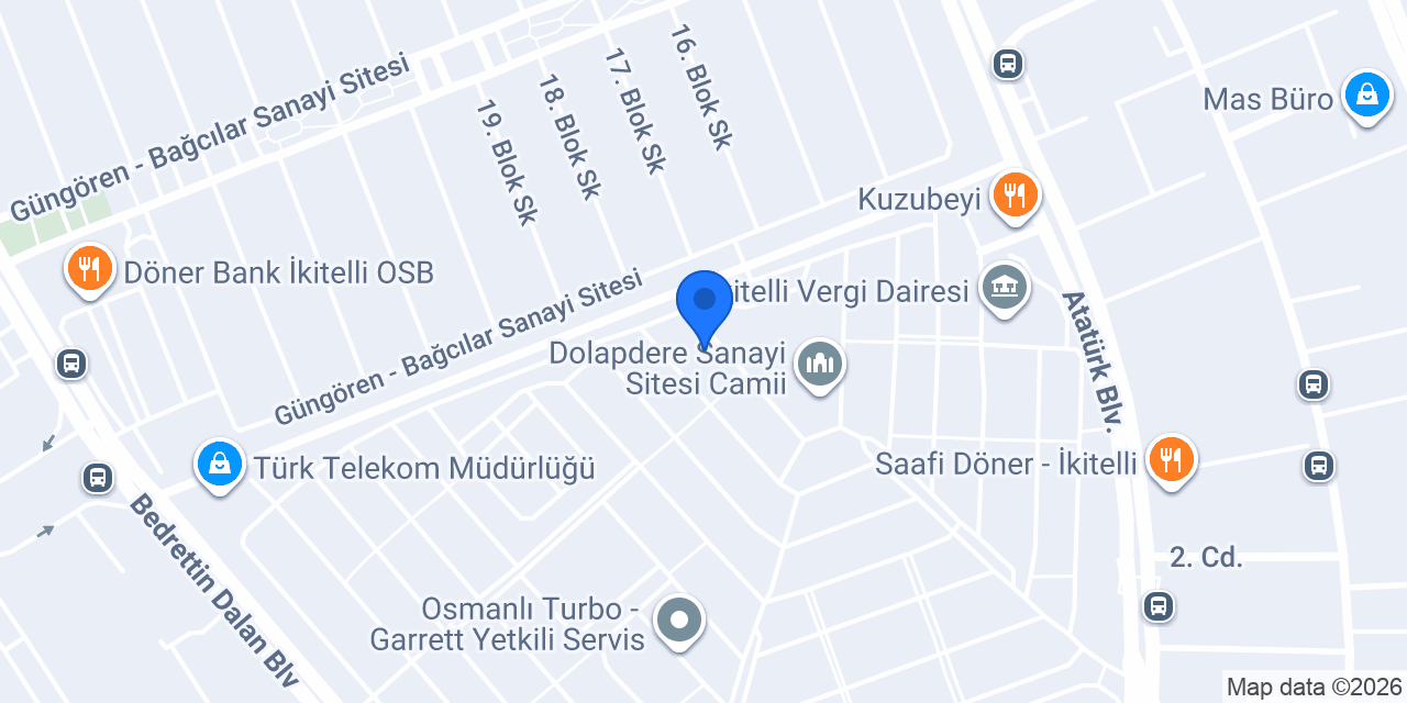 AYIŞIĞI RULMAN TİCARET konumu