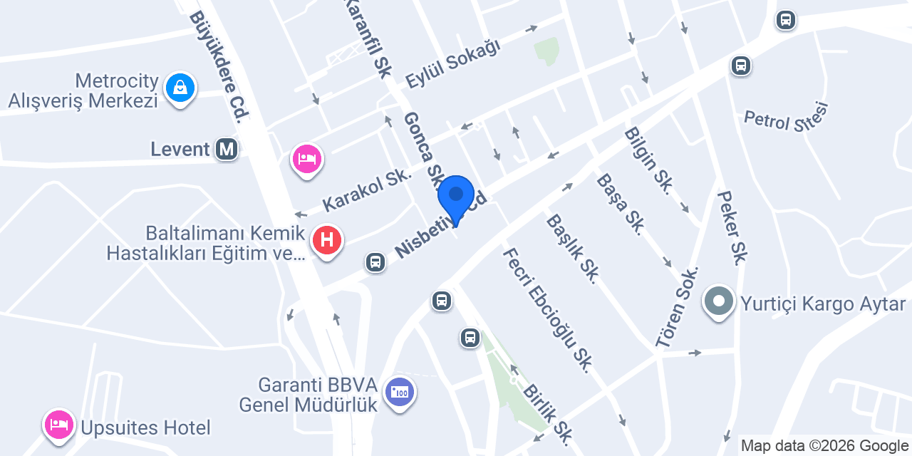 İdis İşitme Cihazları - Levent konumu