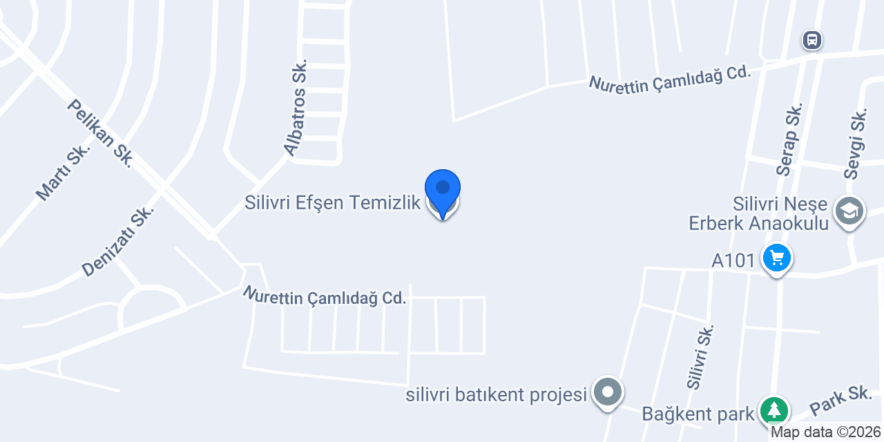 Silivri Efşen Temizlik konumu