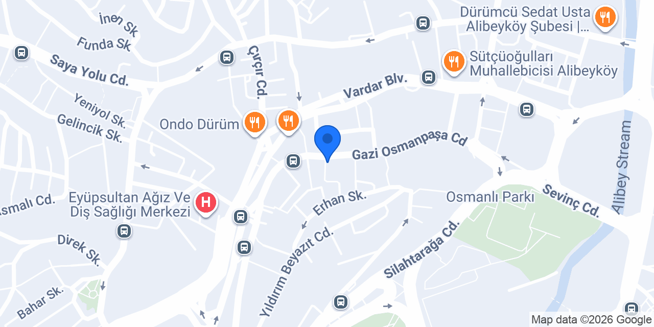 DHL eCommerce - Alibeyköy Şubesi konumu