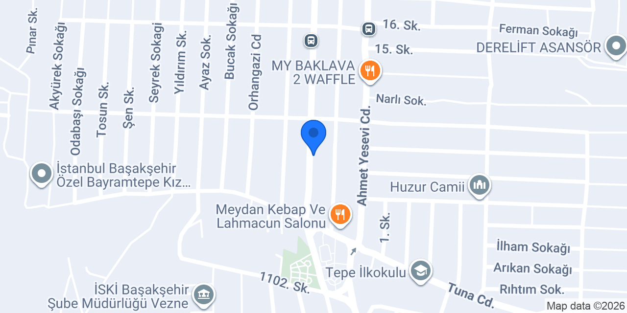 Bağdat ocakbaşı Güvercintepe konumu