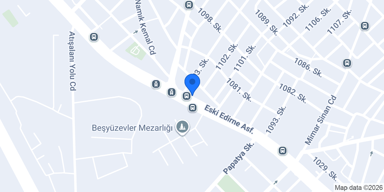 Merve Tıp Merkezi konumu