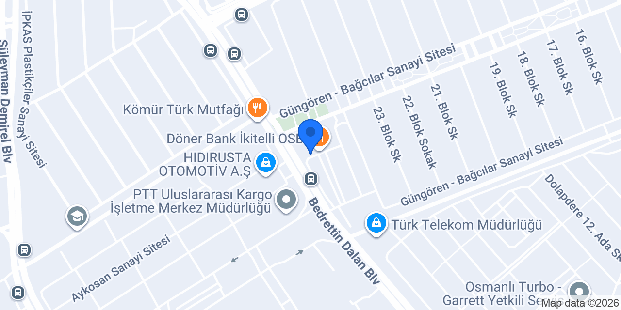 Teknik Hırdavat konumu