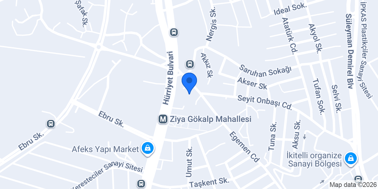 Ziya Gökalp Mahallesi konumu