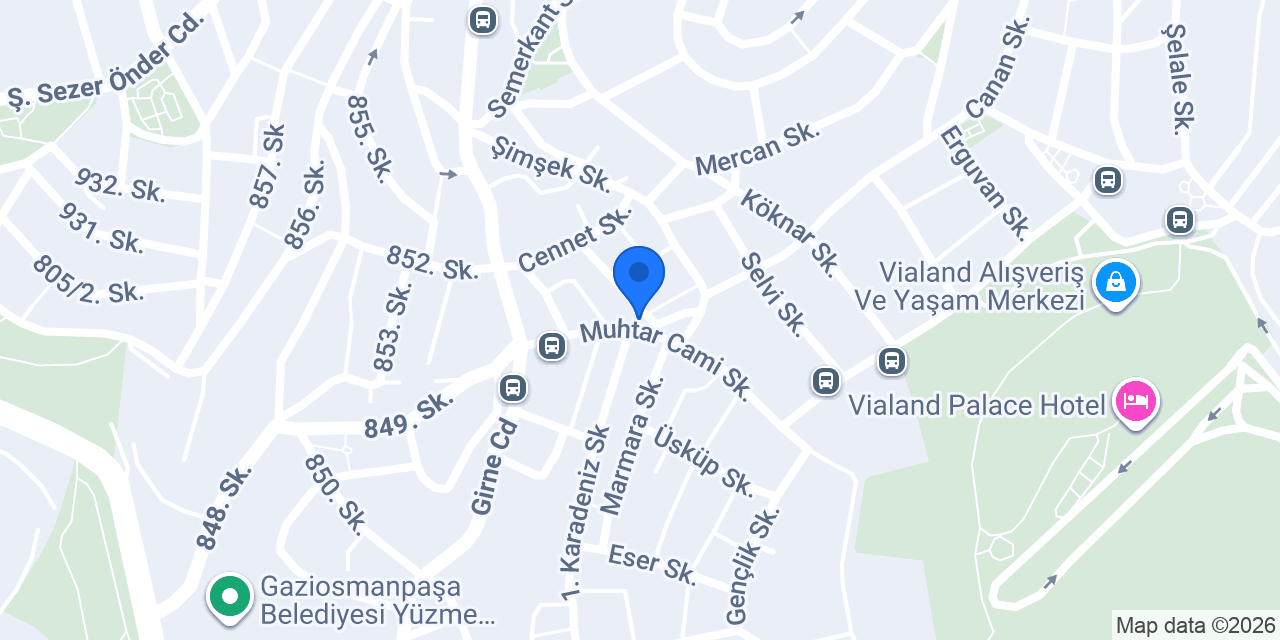 Yaran Unlu Mamülleri konumu