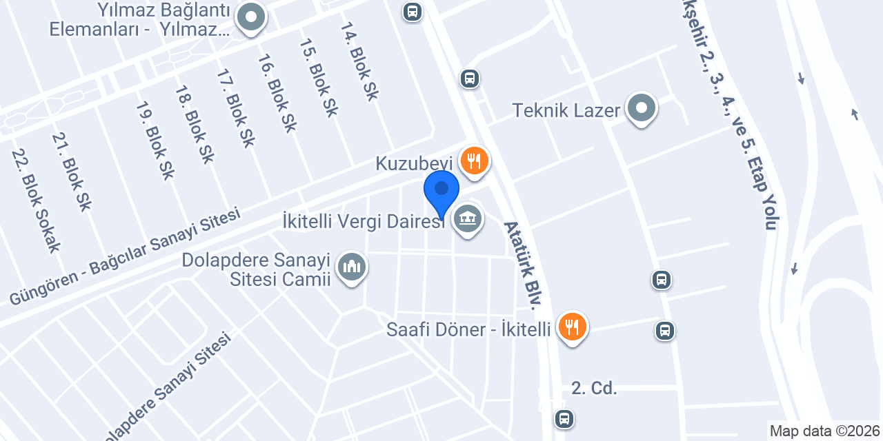 İstanbul Büfe konumu