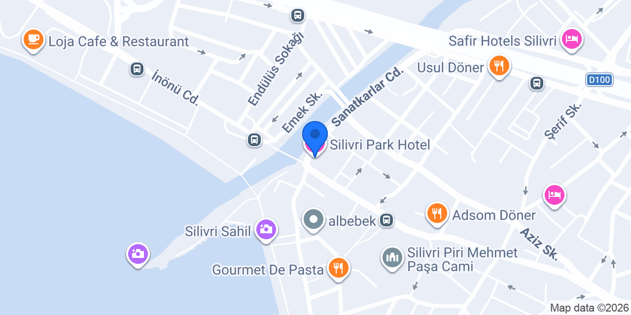 Silivri Park Hotel konumu