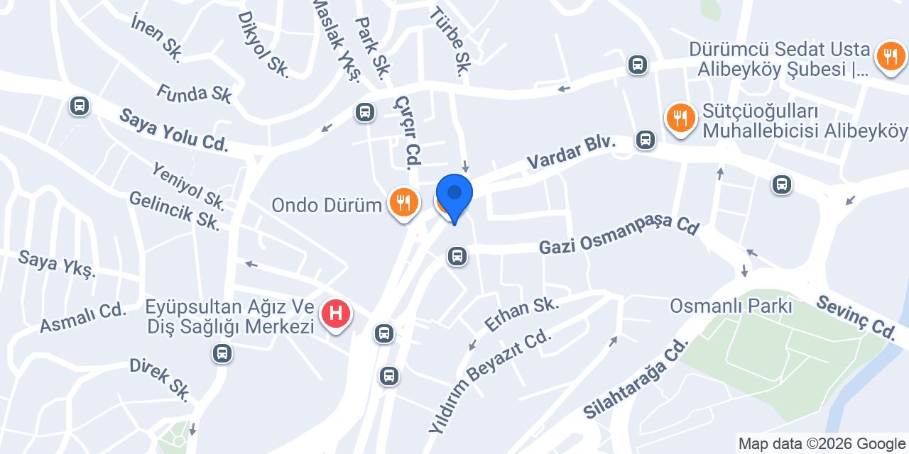 Dönerci Hasan Usta konumu