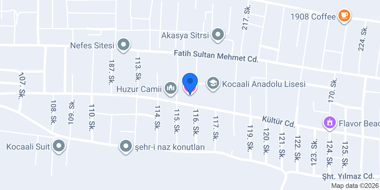 Abidin Serhoş MTAL Pansiyonu konumu