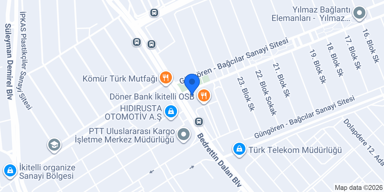 Barış Büfe konumu