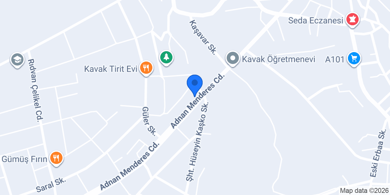 MeG bayan kuaförü konumu