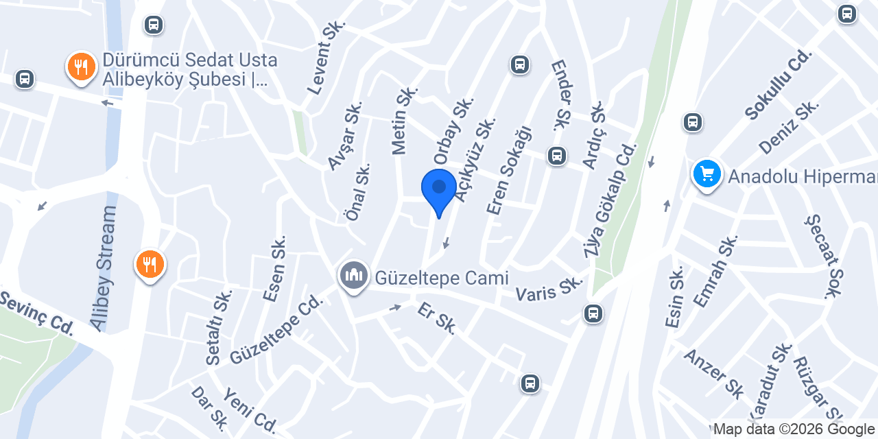 Guzeltepe lezzet duragı konumu