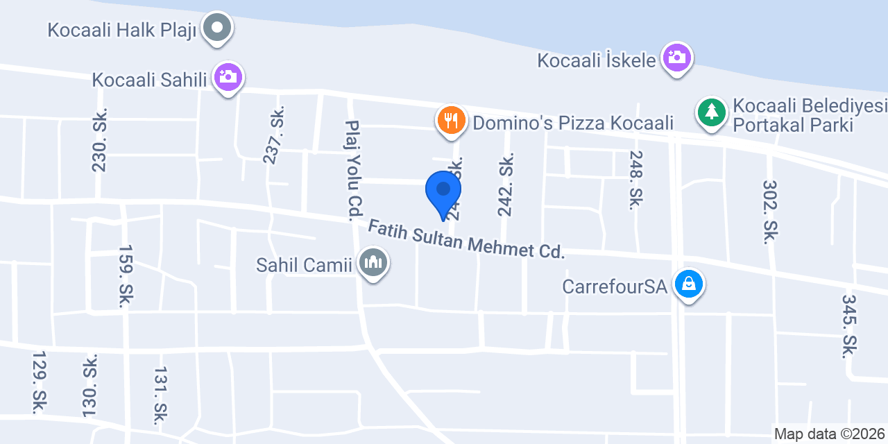 Ekşioğlu Apart Otel konumu