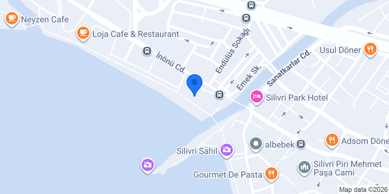 Silivri Yelken Restaurant konumu