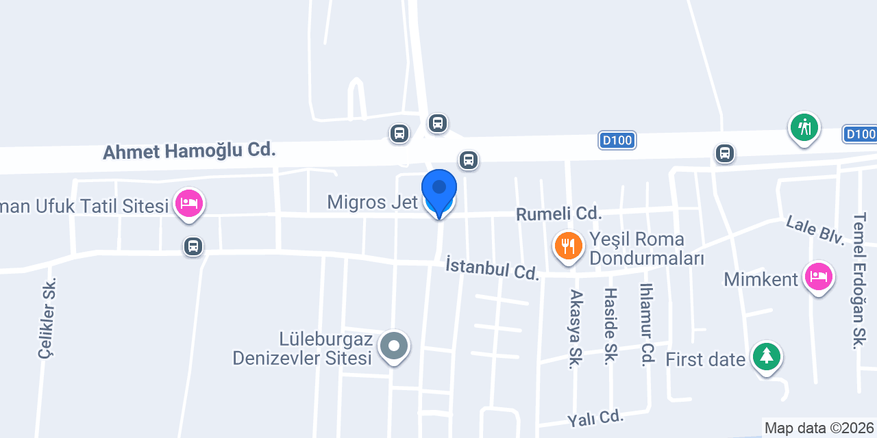 Migros Jet konumu