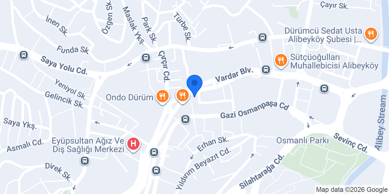 Güler Çiçekçilik konumu