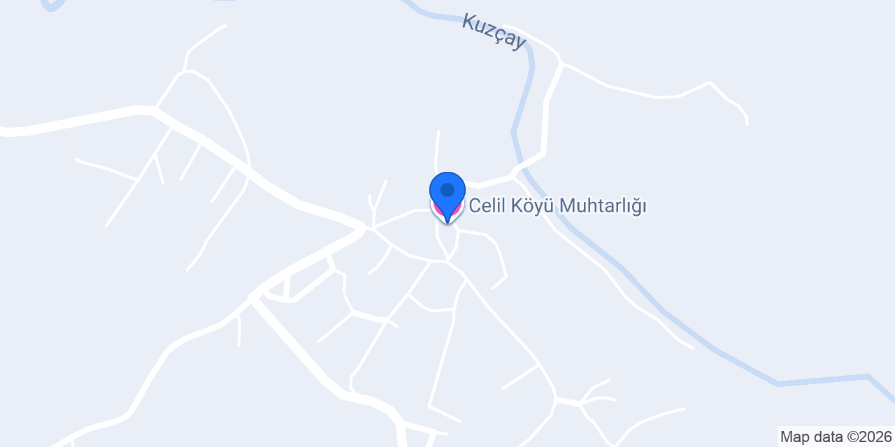 Celil Köyü Muhtarlığı konumu