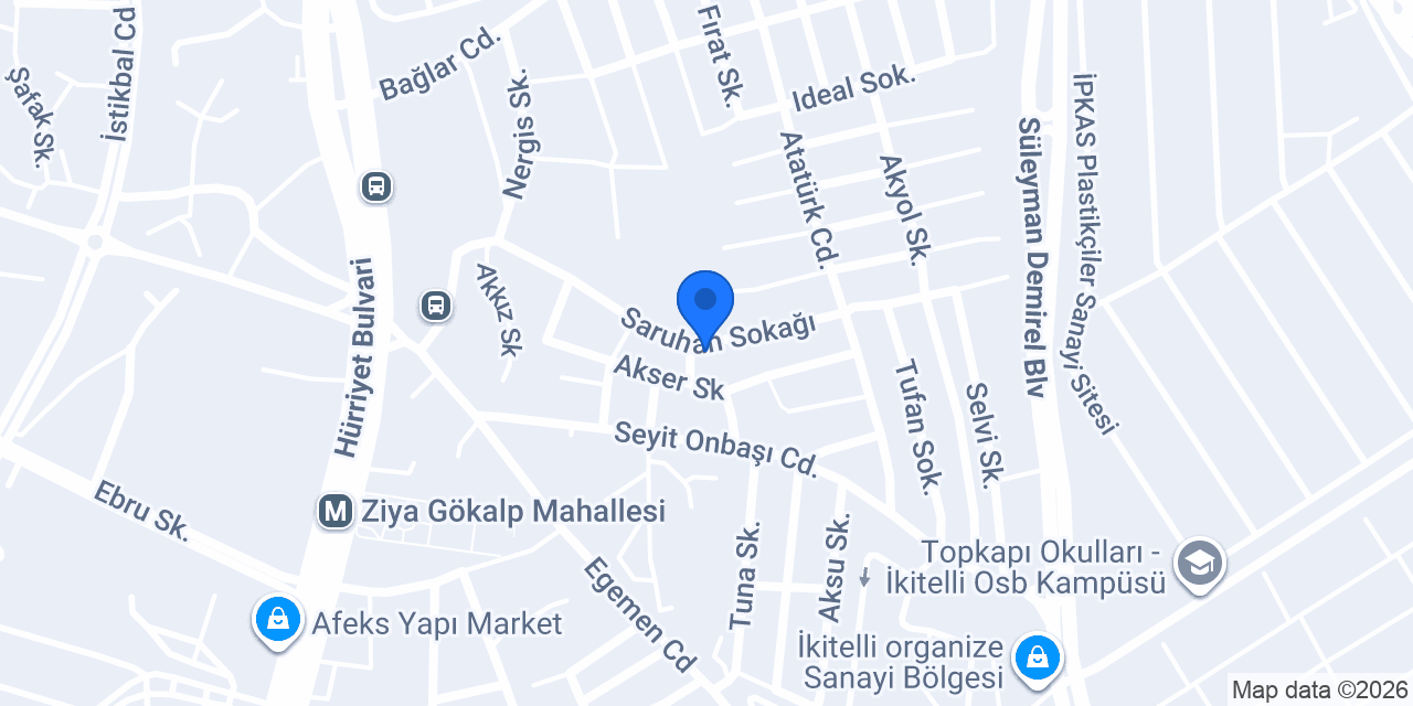Başakşehir Turgut Nakliyat konumu