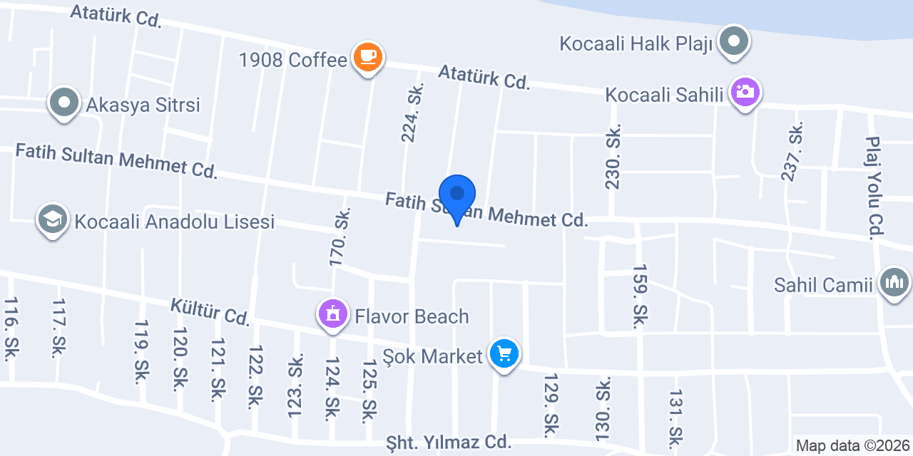 yalı cafe aile çay bahçesi konumu