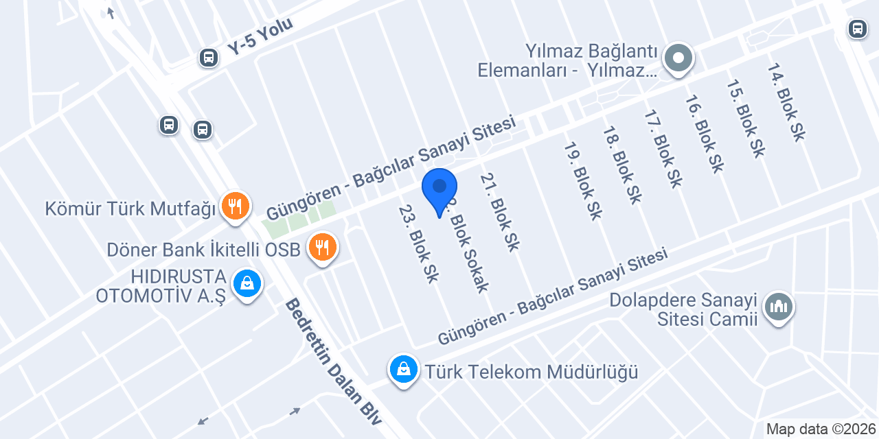 Es Oto Yedek Parça konumu