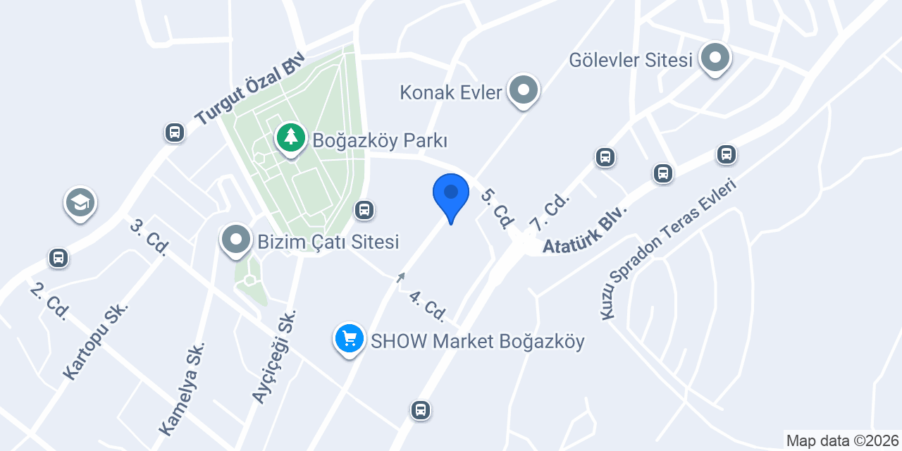 Nisbet Çicekçilik konumu