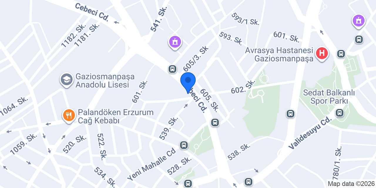 Gül Eczanesi konumu