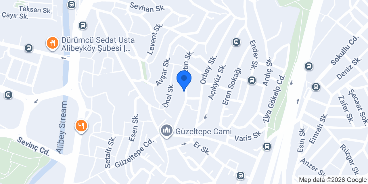 e usta konumu