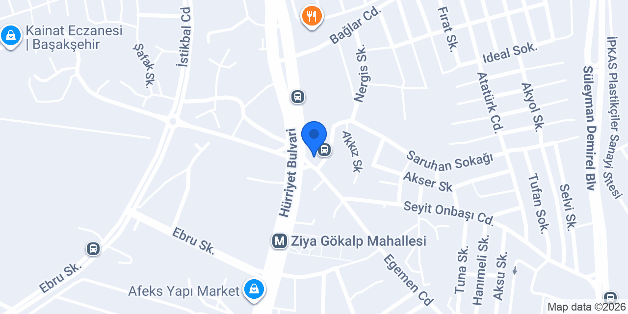 Aksoy Ekmek Fırını konumu
