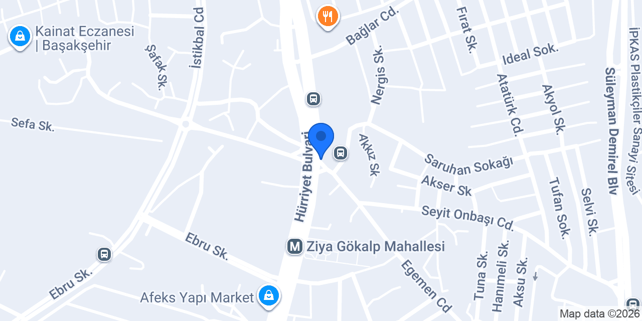 Başakşehir İş İnsanları Derneği(BAŞİDER) konumu