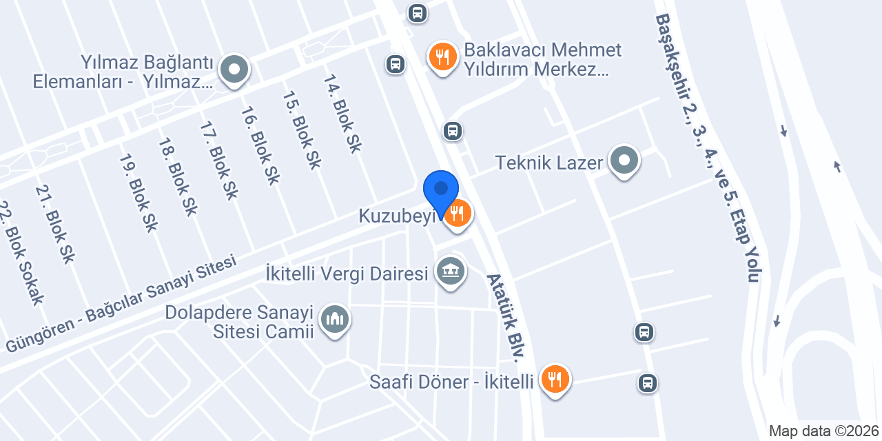Başakşehir Psikoloji konumu
