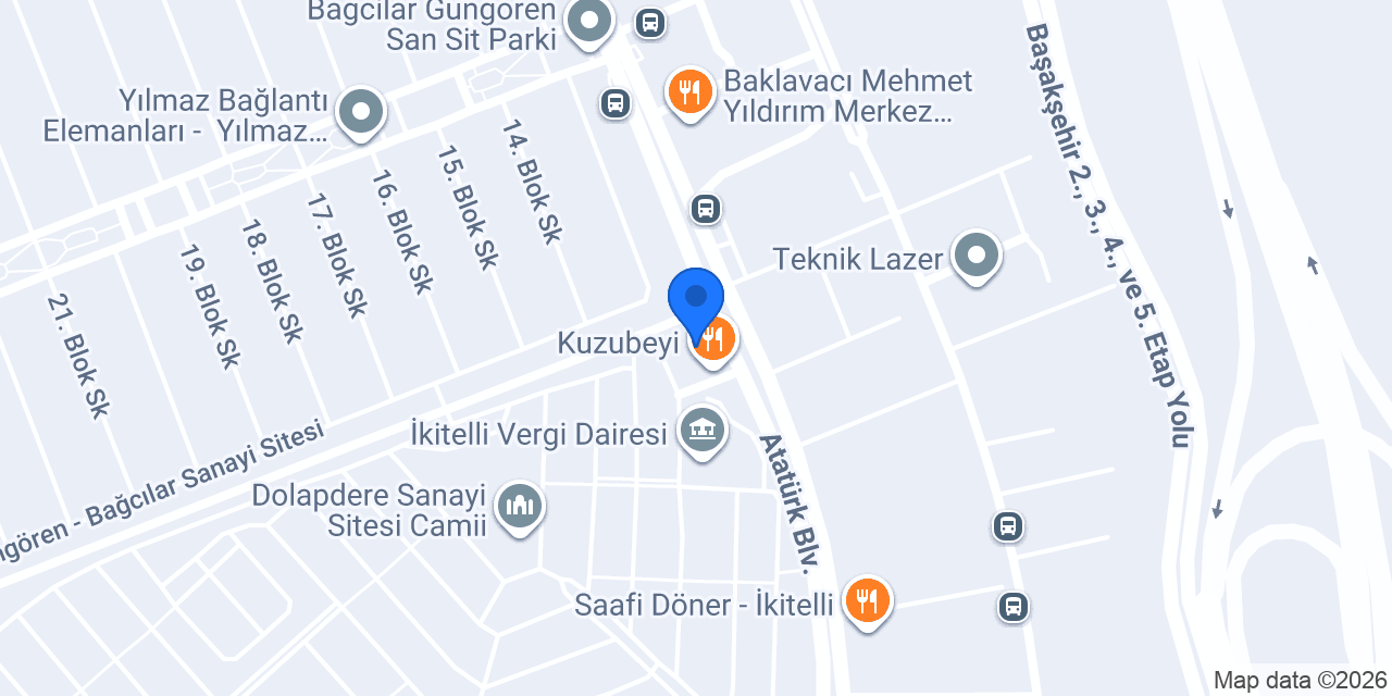 BORAN KONYA MUTFAĞI konumu