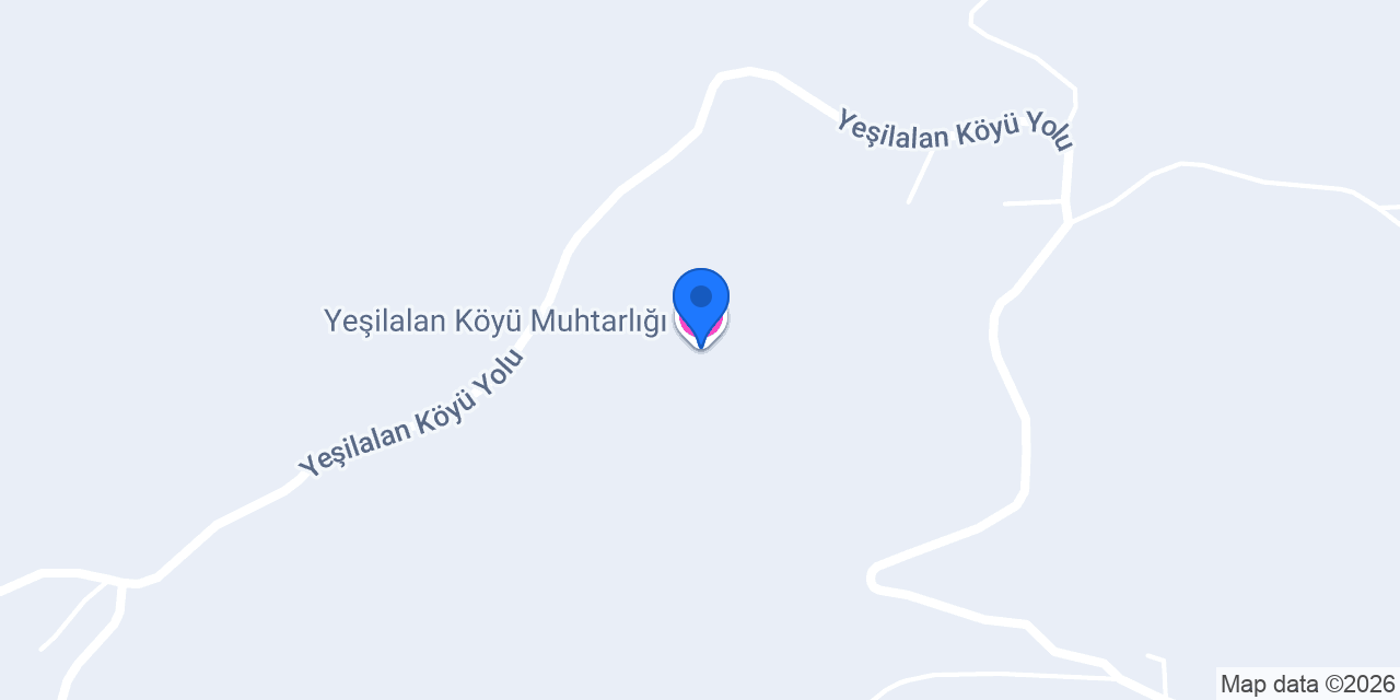 Yeşilalan Köyü Muhtarlığı konumu