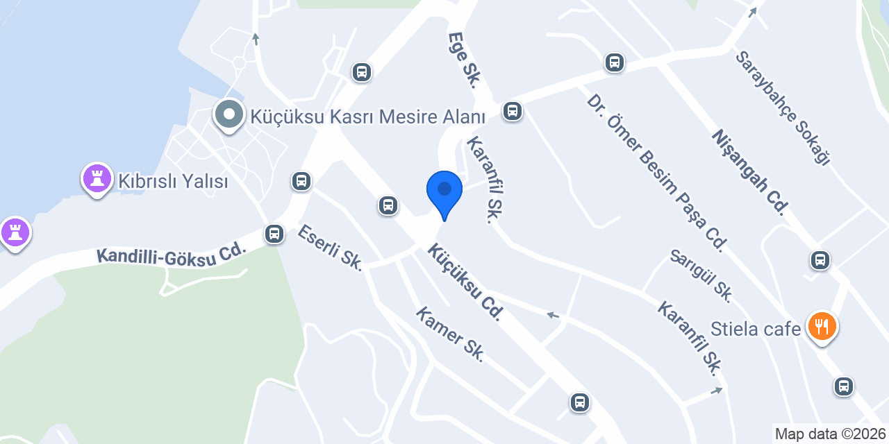 Küçüksu Unlu Mamülleri konumu