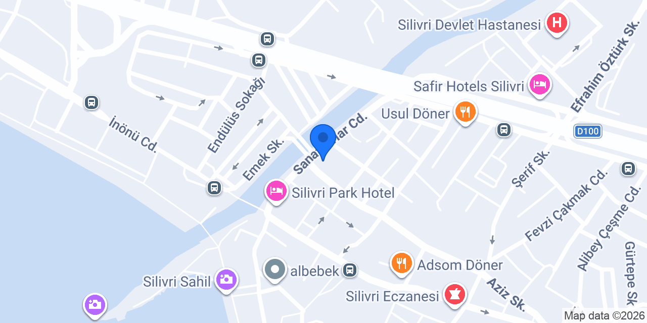 Katılımevim Silivri Şube konumu