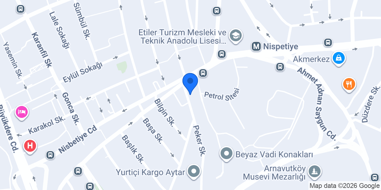 Bonaise İstanbul konumu