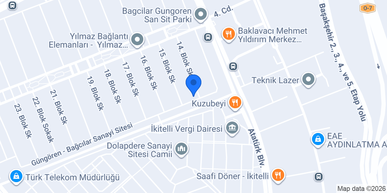 Autozone Lastik Tic Ltd Şti konumu
