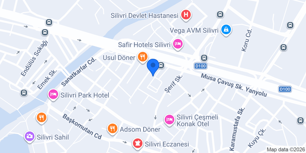 Silivri Mimar Deniz Ay konumu