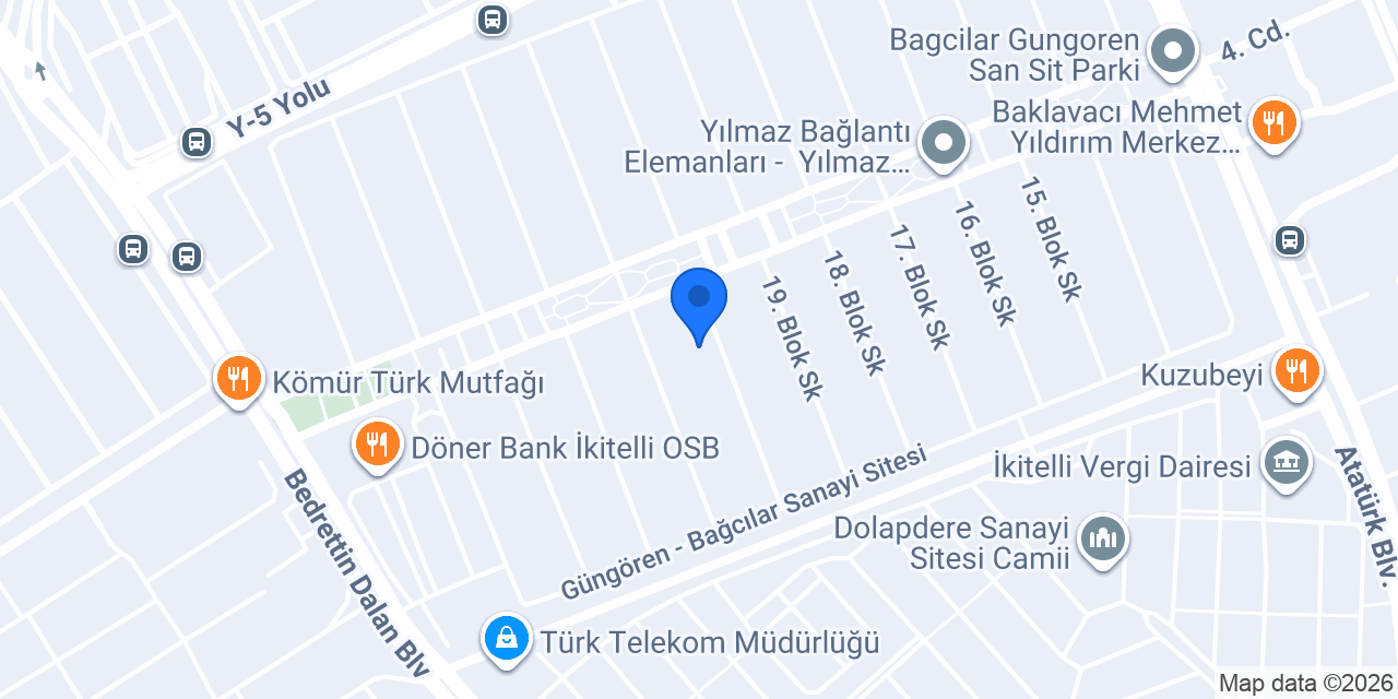 Bay Car Servis konumu