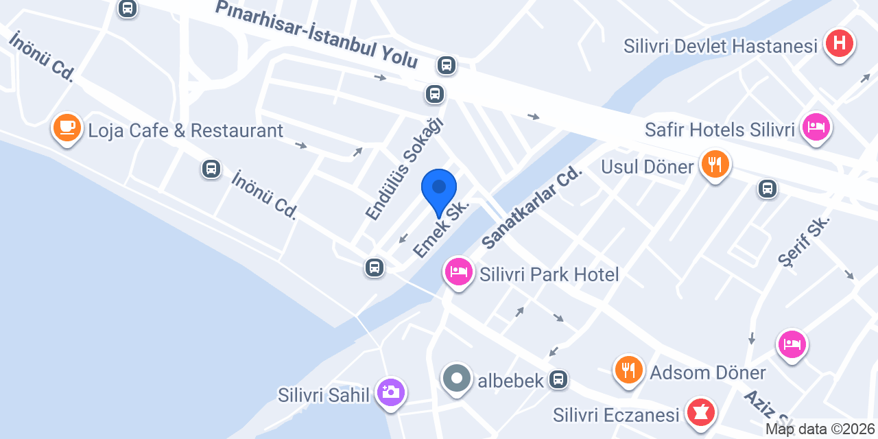 Ray Elektrik Silivri konumu