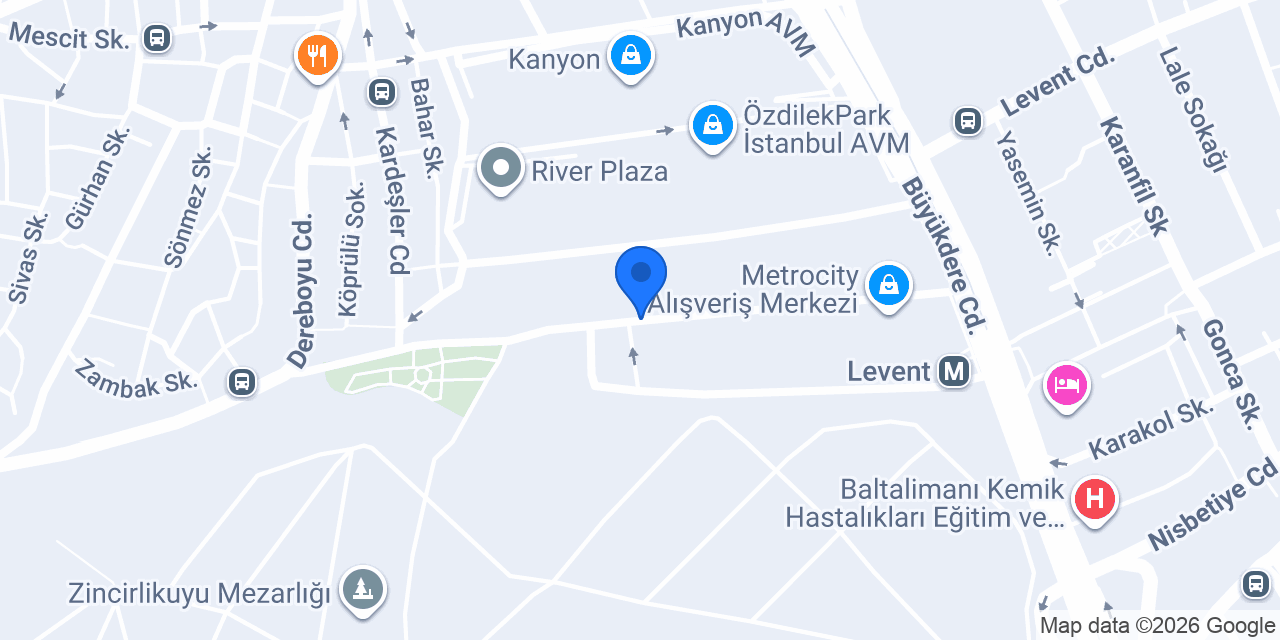 Ddc mobilya Levent konumu