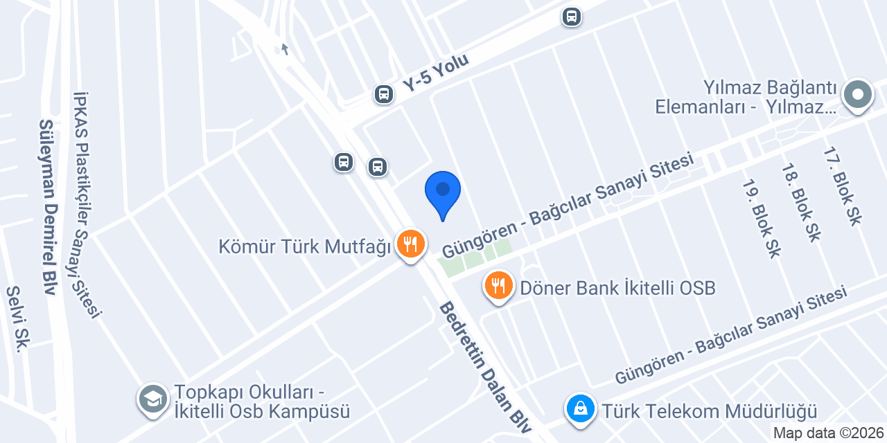 Derby Kimya A.Ş. konumu