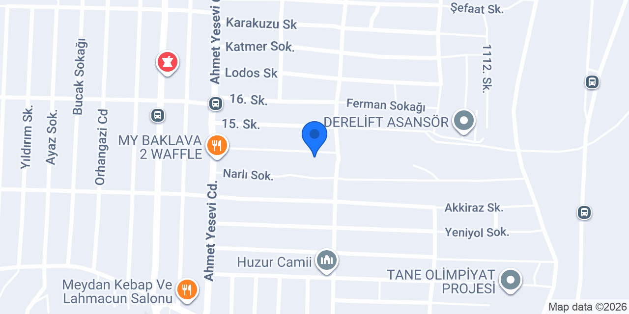 Elektrikçi Başakşehir İstanbul konumu