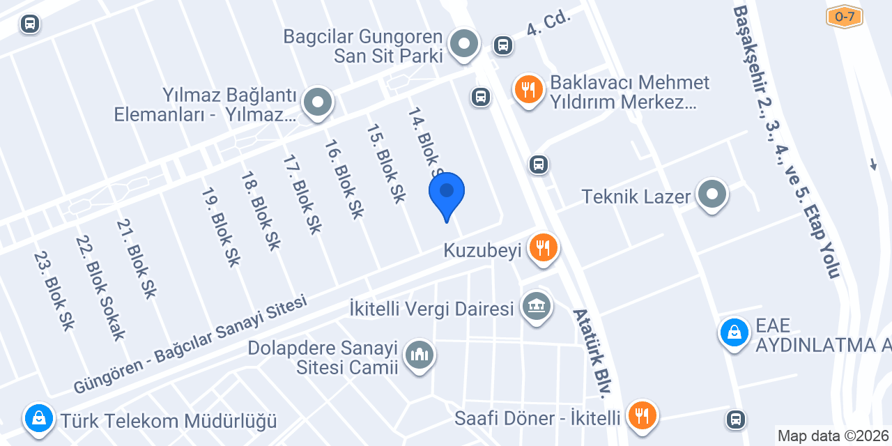 Michelin – Akçay Rot Balans konumu