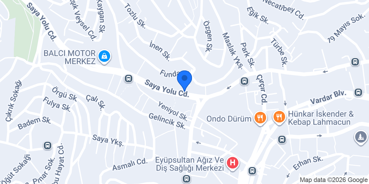 Ateş Oto Yıkama konumu